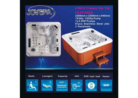Гидромассажный спа-бассейн Joy Spa JY 8012